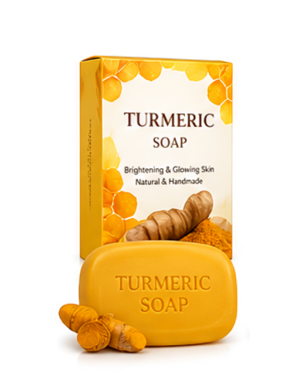 Turmeric soap