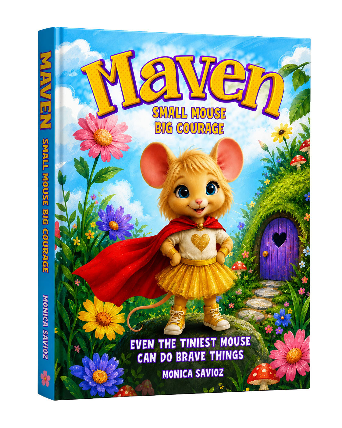 Maven Small Mouse Big Courage Book Cover